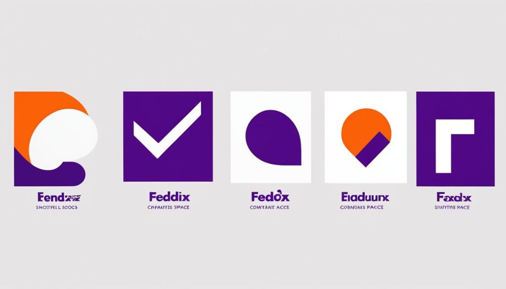 negative space in logos